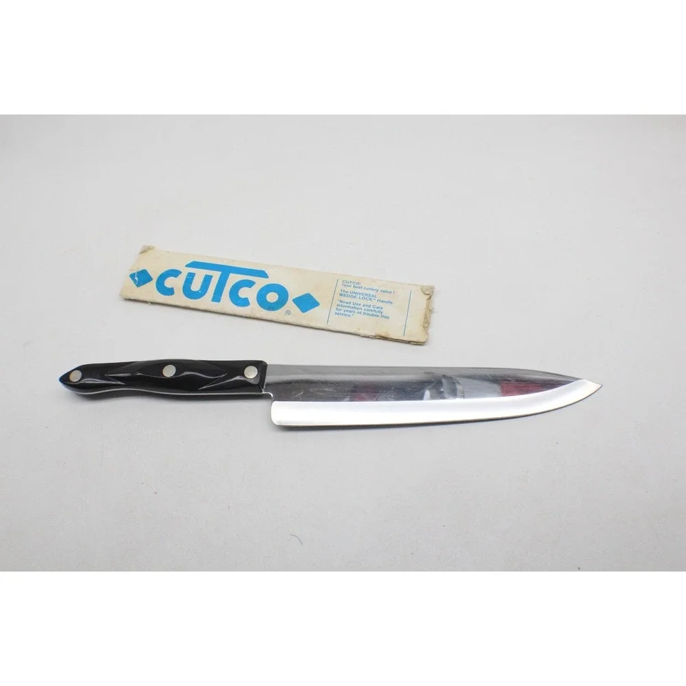 Cutco 1725 9-1/4 inch French Chef's Knife Brown Handle